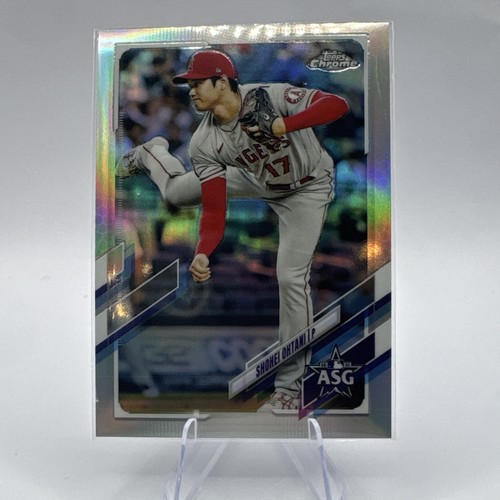 Shohei Ohtani - 2021 Topps Chrome Update Refractor All-Star Game #ASG-4 Angels
