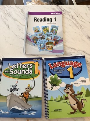 Abeka First Grade Teacher Keys And Answer Key Bundle. Reading, Language, Etc