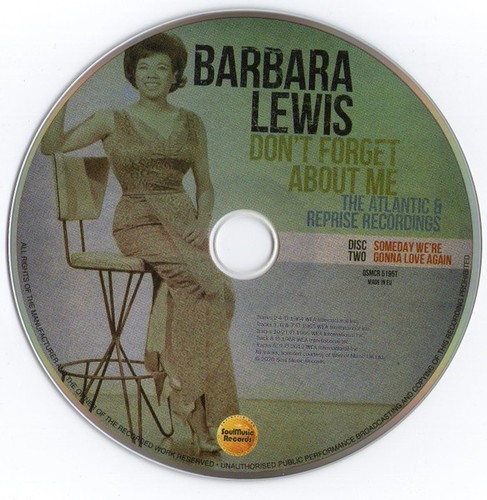 BARBARA LEWIS: Don't Forget About Me-The Atlantic & Reprise Recordings (3CD) NEW - Picture 4 of 5