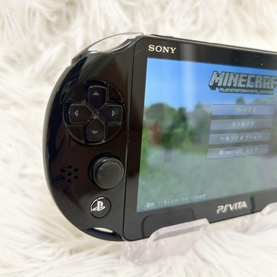 Sony PlayStation PS Vita PCH-2000 ZA11 Black Console W/ box s1338M