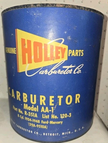NOS HOLLEY FLATHEAD FORD V8 CARBURETER IN A CAN MODEL AA-1 1934-1948 Ford...