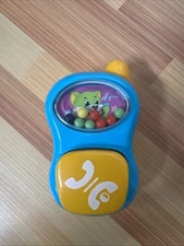 VTech Alphabet Activity Cube Replacement Cat Blue Orange Phone Toy Rattles