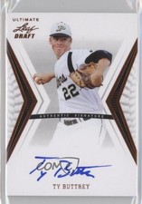 2012 Leaf Ultimate Draft Ty Buttrey #BA-TB1 Auto 2x6