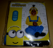 Minions The Rise of Gru Minion Costume Infant 6-12 Months NEW Halloween Costume
