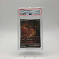 2025 POKEMON MEG EN-MEGA EVOLUTION ILLUSTRATION RARE #138 VULPIX PSA 10