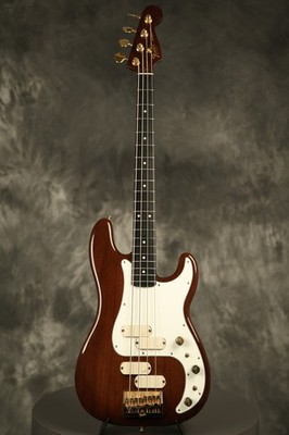 1983 Fender Gold Elite II Precision Bass Walnut | eBay
