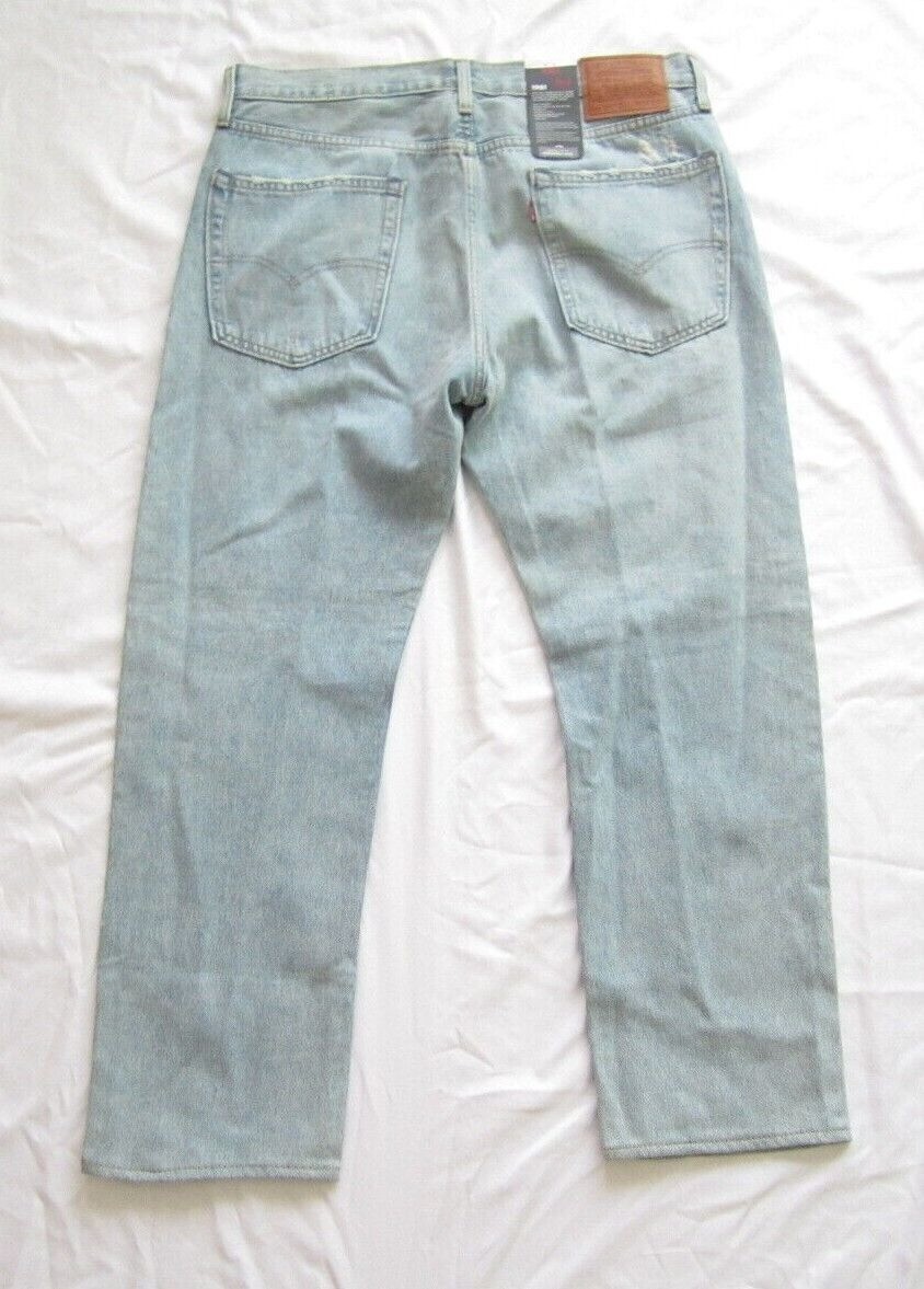 New W/ Tag Levis 551Z 1961 Original Style Irregular Denim Jeans Sz 36x32 thumbnail 3