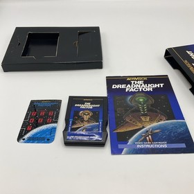 Intellivision The Dreadnaught Factor by Activision - Game Box Manual And Overlay
