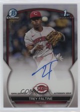 2023 Bowman Chrome Prospect Refractor 275/499 Trey Faltine #CPA-TF Auto 1cc7