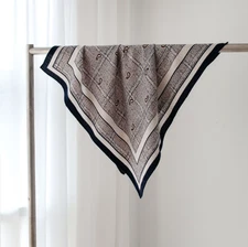 70% Cashmere 30% Silk Shawl cashew Print Bandana Scarf Neckerchief 70X70cm Wrap