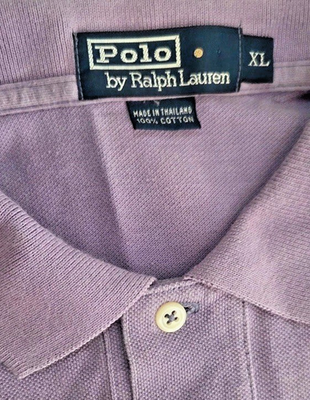 Ralph Lauren Men's 90s Y2K Vintage Blue Label Embroidered Polo