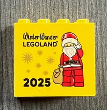 LEGOLAND   LEGO  "WINTER WONDER LEGOLAND 2025 " SAMMELSTEIN /SONDERSTEIN 2x4x3