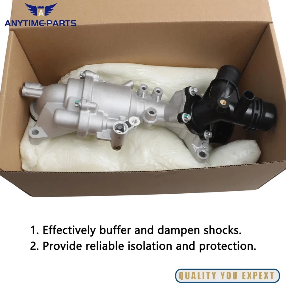 Engine Water Cooling Pump For 2015-2018 Mercedes-Benz C300 2.0L 2742000900 USA - Image 2 of 4