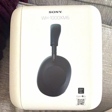 Sony WH-1000XM6 Bluetooth Over-Ear Headphones, Black (WH-1000XM6)