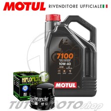 Tagliando DUCATI 749 2003 2004 2005 2006 2007 / Kit 4 L Olio Motul 7100 + Filtro
