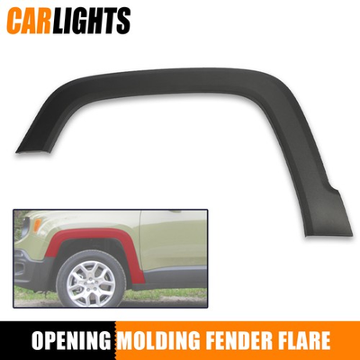 #ad Front Fender Flare Wheel Molding Fits 2015 2022 Jeep Renegade Left Driver Side $30.40