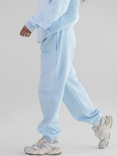 COMFRT Pastel Sweatpants in Baby Blue - Size XS