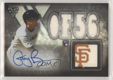 2015 Topps Triple Threads Rookies and Future Phenoms 76/99 Gary Brown Auto kx2