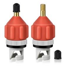 2 PCS Stand Up Paddle Board Pump Adapter Air Valve For Inflatable Boat Kayak