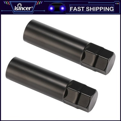 2pcs Black Socket Key Tool for 7 spline Lug Nuts | 19mm, 3/4'', 21mm, 13/16'' USA