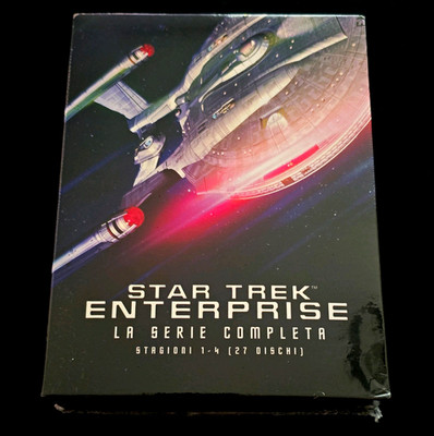 CBS DVD Star Trek: Enterprise DVD Komplettbox S1-4 Box Set IT/EN UT PAL RC2
