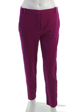 Pinko Womens Ankle Dress Pants Purple 28 Inse...