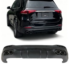 HECKDIFFUSOR DOPPELAUSPUFF FÜR MERCEDES GLE W167 GLANZ SCHWARZ NIGHTPAKET HECKDIFFUSOR DOPPELAUSPUFF FÜR MERCEDES GLE W167 GLANZ SCHWARZ NIGHTPAKET