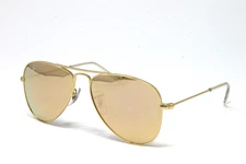 Ray Ban Junior RJ9506S-249/2Y Gold 50mm Metal Aviator Kids Girls Sunglasses