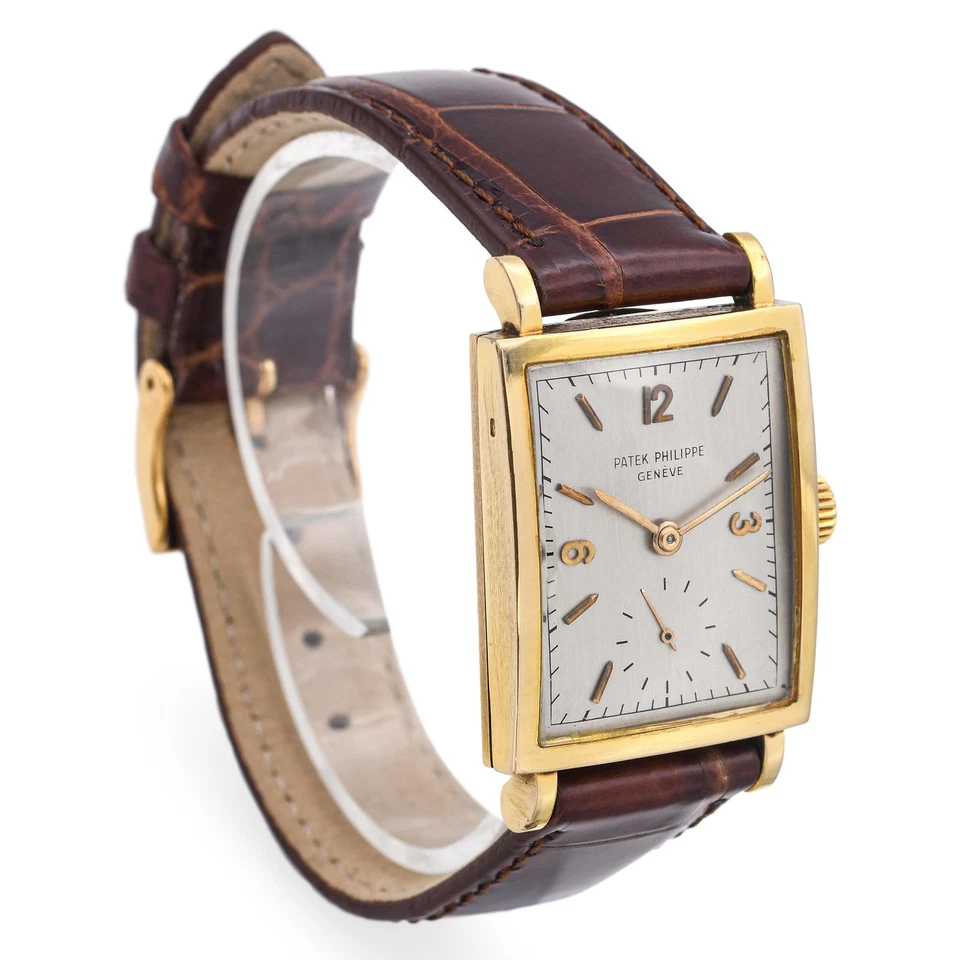 Vintage Patek Philippe Geneve 18k Yellow Gold Ref. 1564 Men's Watch - Image 3 of 4