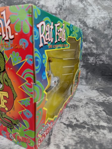Rat Fink Yellow Mod Rods 2000 Figure Racing Champions 76006 Ed Roth Larry Henley - Picture 7 of 22