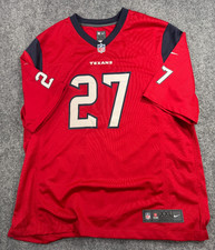 Houston Texans Jersey Mens 2XL Red D'Onta Foreman #27 Nike Football NFL On Field