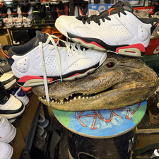 Jordan Air Jordan 6 Low White/Infrared  Leath...