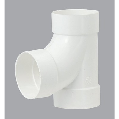 IPEX Sanitary Tee 6 In. PVC Sewer and Drain Tee 414126BC IPEX Canplas 414126BC 6