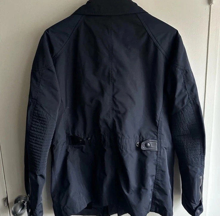 Chaqueta de campo de cuero de nailon Tom Ford Grail Moto precio de venta sugerido por el fabricante $3995 Foto 4 de 4