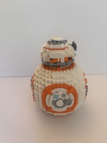 LEGO STAR WARS 75187 BB-8  99% COMPLETE NO BOX OR INSTRUCTIONS