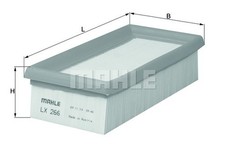 MAHLE LX 266 Luftfilter für VW GOLF I Cabriolet (155)