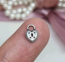 NEW Genuine Pandora Love Lock Petite Floating Locket Charm  S925 ALE 💕 R41c