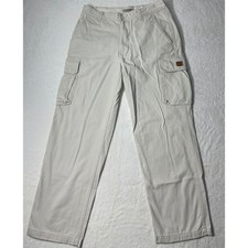 Polo Ralph Lauren Authentic Military Cargo Men Trousers Since 1967 White 34x32