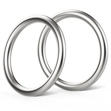 Metal O Ring Seamless 304 Stainless Steel Rings Welded Multi 3 Inches 2