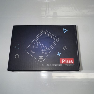 Game Box Plus Handheld Console Blue  NIB 