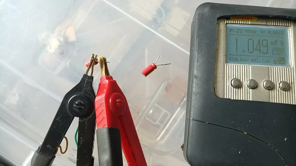 Paar Black Gate Kondensator NX 50V 1UF (2 Stück) gebraucht wie Fotos zeigen BG no polar - Bild 3 von 3