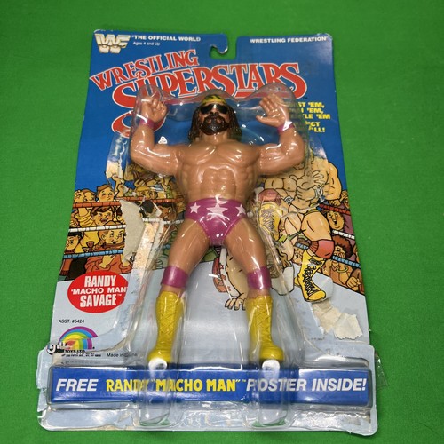 Wrestling Superstars LJN Toys 1985 wwf Randy Macho...