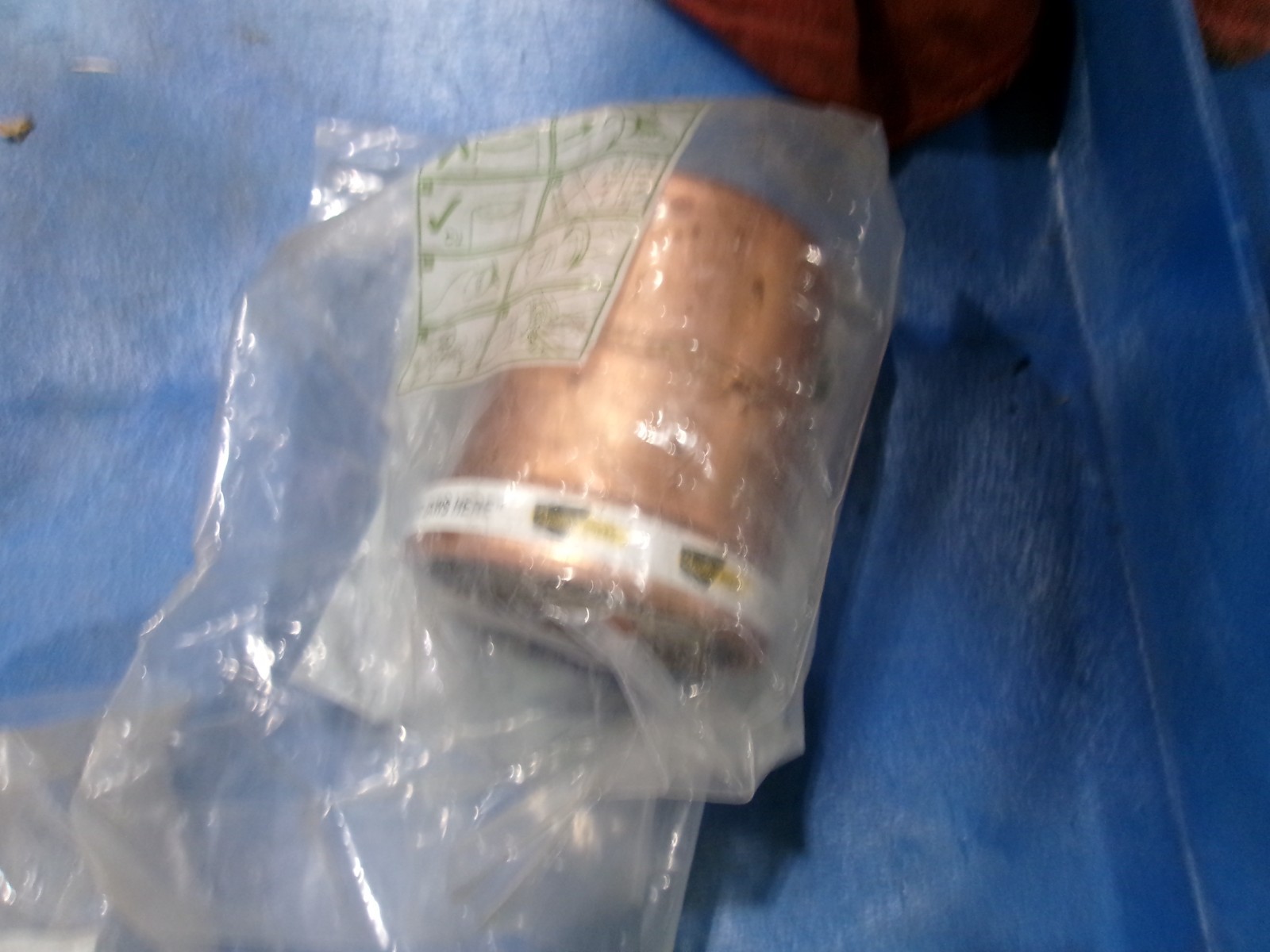 Apollo XPress 817 tube cap  size 3 Copper Fitting Brand  new