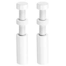 2Pack Graphics Card GPU Support,49-80mm Adjustable Height, Aluminum Alloy White