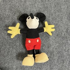 VTG Mickey Mouse Plush Disney Store Exclusive Authentic Original hard feet 18”