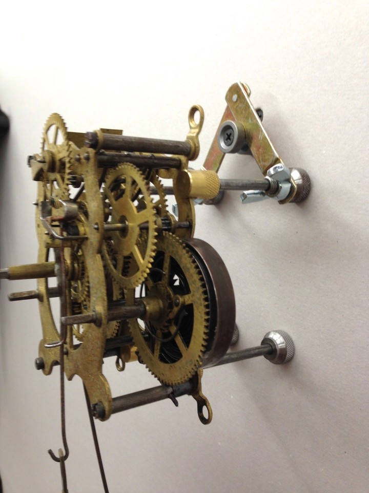 Clock Repair Movement Holder and test Tool eBay