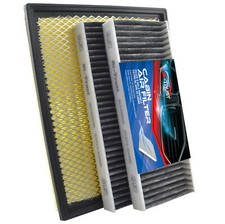 Engine & Cabin Air Filter for 2005-2019 Nissan Frontier 2005-2012 Pathfinder