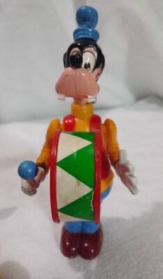Set/ 4 Walt Disney Productions Mickey Marching Band Vtg Toys