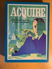 Acquire by  Avalon Hill  COMPLETE and UNPUNCHED