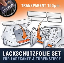 Lackschutzfolie SET (Ladekante Einstiege) passend für Citroen C5 II Tourer Kombi